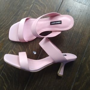 Nine West Pink Heels size 8.5 New